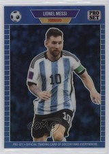 2024 Leaf National Convention Pro Set Blue Prismatic 14/15 Lionel Messi 4l6