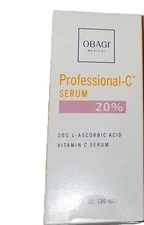 1 Obagi Professional-C Facial Serum 20% Total 30 ml Full Size 1oz Single Sealed
