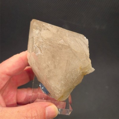  Video schöner Rauchquarz Spitz 10x8x4cm Grimsel Berner Oberland Schweiz  