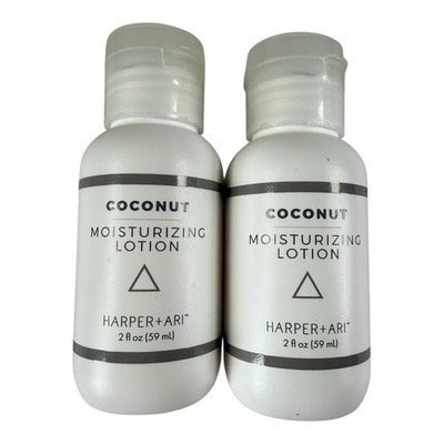 Rare Harper + Ari COCONUT Moisturizing Lotion ( 2 Pack) 2 fl oz each New