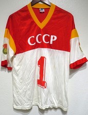vtg O'Neills CCCP Soccer Jersey #1 t-shirt 80s/90s Fits LARGE Soviet Union Team