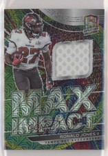 2021 Panini Spectra Max Impact Meta Prizm 1/25 Ronald Jones II #MI-RJ 0s9t