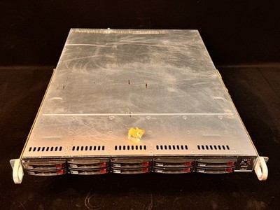 CSE-116 SUPERMICRO X9DRW-CTF31 10SFF 2x 10 CORE E5-2680V2 2.8GHz 128GB RAM NO HD
