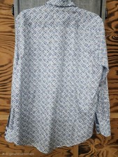 Robert Graham Long Sleave Button Up Dress Shirt Sz M