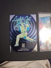 Shohei Ohtani 2022 Panini Donruss Optic Lights Out  Inserts Mlb/×3
