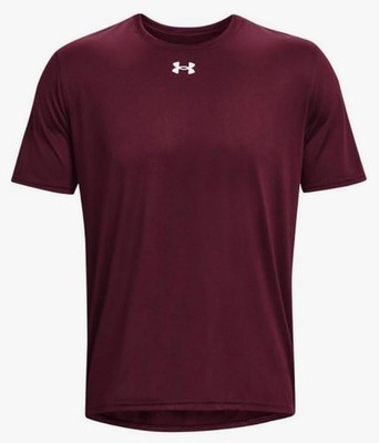 Under Armour Men's Team Tech Loose Cardinal Short Sleeve Shirt