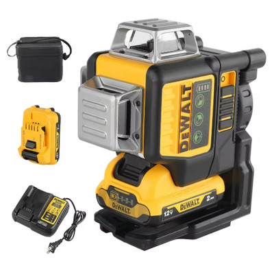 Dewalt DW089LG 12 Line 360° Green Laser Level 12V Lithium Outdoor Tool