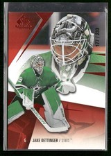 2023-24 SP Game Used Jake Oettinger Red /223 #62 Dallas Stars