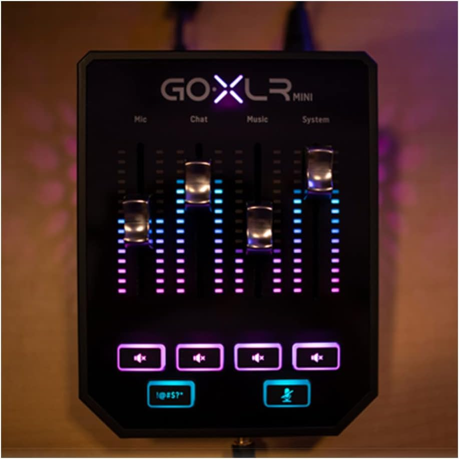 TC Helicon Goxlr MINI Online Broadcast Mixer with Usb/Audio