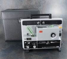 -ELMO SOUND ST-1200D MAGNETIC SUPER 8mm MOVIE PROJECTOR WITH MANUAL AND BELTS