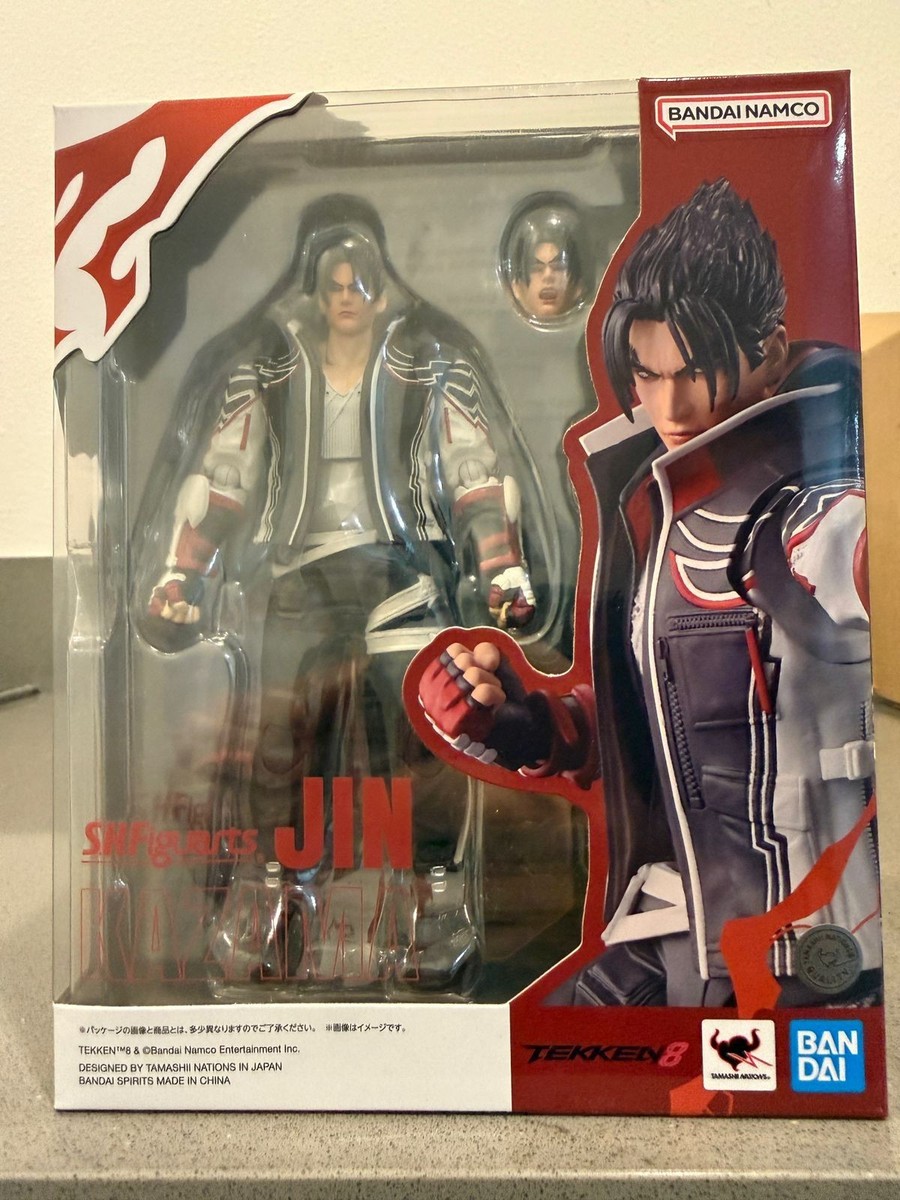 Bandai S.H.Figuarts Tekken 8 Jin Kazama Action Figure - SEALED IN