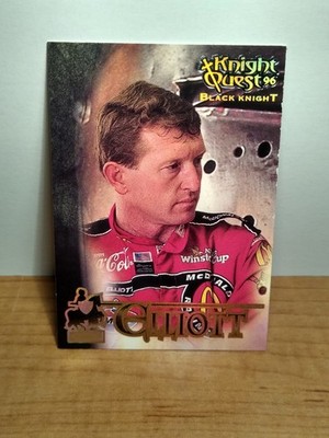 1996 Wheels Knight Quest Black Knight Bill Elliott #11 Parallel SN 481/899 NRMT+