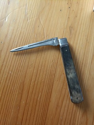 Altes Taschenmesser (De Vigneron?) Punze Flasche