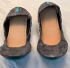 Tieks by Gavrieli Silver  Ballet Flats Women's Size 10 Foldable
