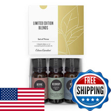 Edens Garden Mind, Body Soul Essential Oil 3 Set 100 Pure Therapeutic Grade