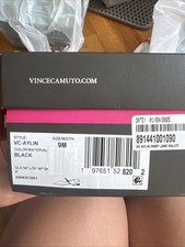 Vince Camino Vc Aylin Mary Jane Shoes Black Leather