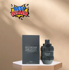Viktor & Rolf Spicebomb Dark Leather Eau de Parfum 90ml For Men new sealed box