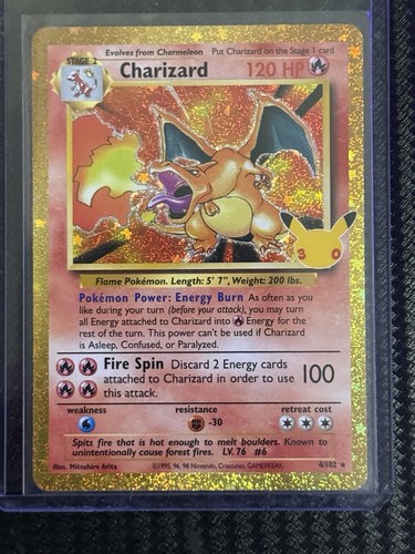 Possible PSA 10 30th Anniversary Pokemon TCG Charizard 04/102 *RARE* Investment
