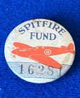 WW2 Spitfire Fund Badge 16281 RAF Aircraft Fundraising Pin Back