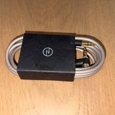 GREY Original Beats Dr Dre 3.5mm Audio Jack L Cord Headphone Aux