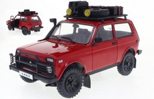 Diecast Vehicles Scale 1:18 Solido Lada Niva 1980 Red Road