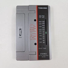 Toshiba RP-AF2 AM FM Tuner Pack for Toshiba Cassette Players Tested & Working