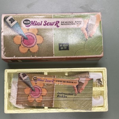 Salem Mini Sew'R Vintage Sewing and Marking Kit with Instruction Booklet