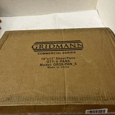 GRIDMAN SHEET PANS 18” X 13” - 6 Pans