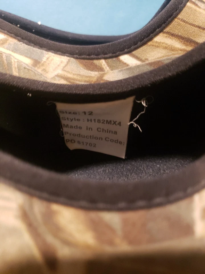 MAD DOG Camo Neoprene Rubber Working Rain Snow Shoes Mens 12 - Image 4 of 4