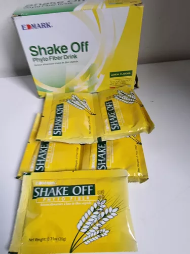 Edmark Lemon Flavour Shake Off Phyto Fibre Colon Cleansing Drink X 5