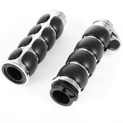 Hand Grips + Throttle Boss For Kawasaki Vulcan VN 750-2000 - Comfort Grip Set 10 thumbnail image