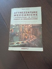 Attrezzature meccaniche - Mario Rossi - Hoepli nona edizione 1976 B