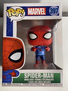 christmas spiderman pop