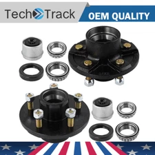2 Trailer Idler Hub Kits 5 on 4.5 for 3500 lbs Axle 5x4.5 5 Lug Trailer Hub Kit