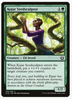 Kujar Seedsculptor (159) Kaladesh (KLD) PLAYSET (x4) Magic the Gathering NM/LP