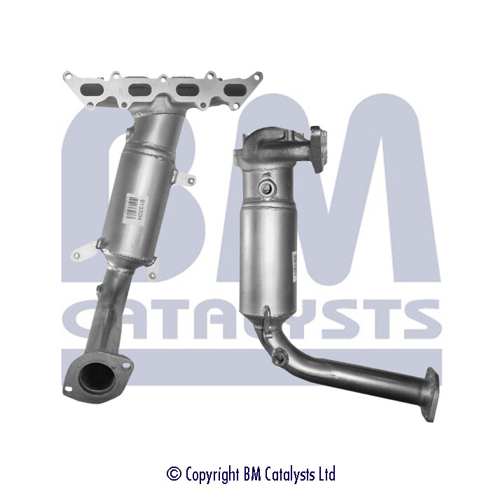 BM91320H 55198848 CATALYTIC CONVERTER TYPE APPROVED TYPE APPROVED 