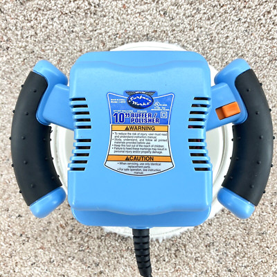 Surface Works 10'' Polisher Buffer Corded Model 1-4610 .65 Amp RPM 3500 Tested