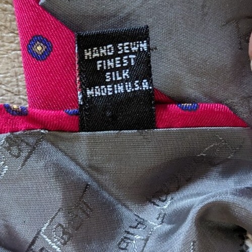 EUC Robert Talbott Talbot for Jacobson's Necktie … - image 6