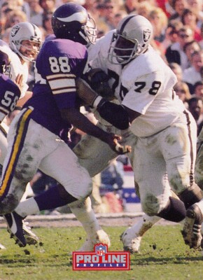 PRO-FILES Art Shell RAIDERS HOF Alan Page VIKINGS Notre Dame FIGHTING-IRISH