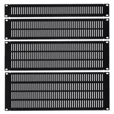 Blank Panel 1U 2U 3U 4U Metal Rack Mount Filler for 19" Server Cabinet Enclosure