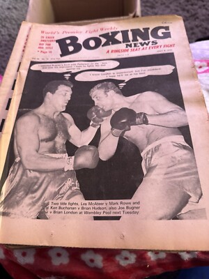 Boxing News Magazine May 8 1970 mbox3421/f Vol.26 No.19 A Ringside seat at every
