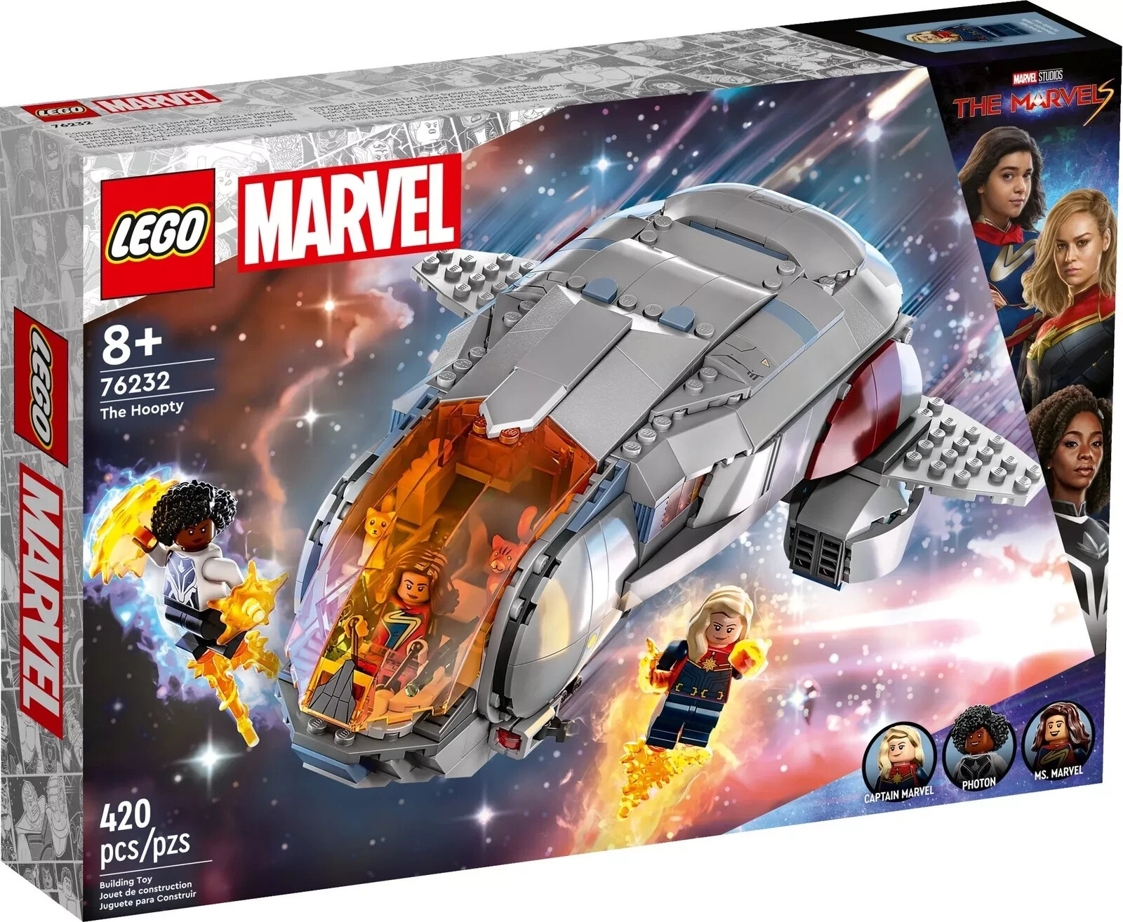 LEGO Marvel 76232 jeu de construction de vaisseau spatial de collection