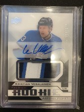 2018-19 Upper Deck Premier /249 Rookie Patch Auto # AR-KV Kristian Vesalainen
