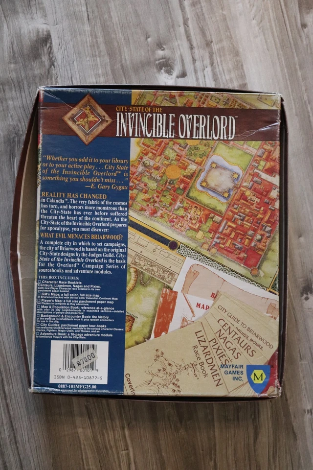 D&D, City State of the Invincible Overlord + 4 Erw., engl., komplett, sehr gut - Bild 3 von 4