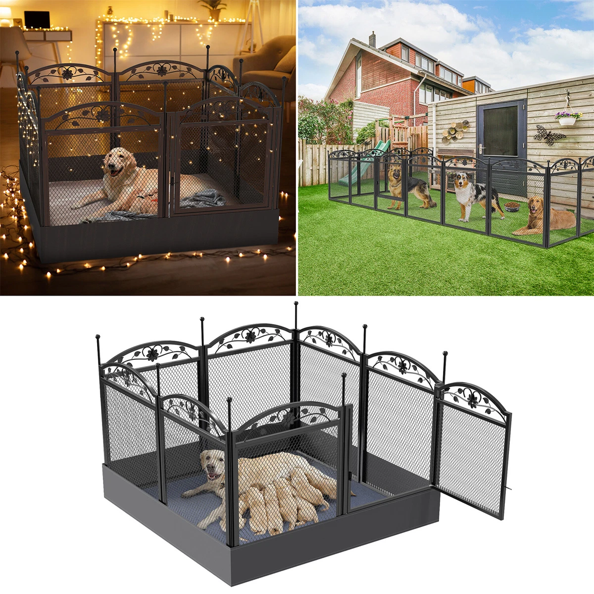 Large dog pens for cheap sale