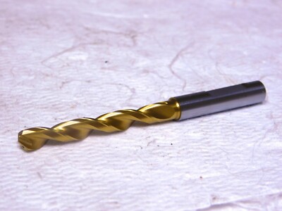 Walter HS Parabolic Drill Bit 0.2559  Dia 2Fl 130º RH TiN 3.583 L A6292TIN-6.5