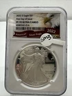 2022-S Proof $1 American Silver Eagle NGC PF70UC FIRST DAY ISSUE Eagle SM-3