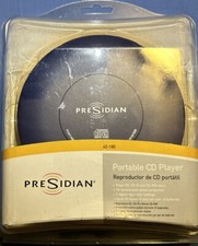 NIB Presidian Portable CD Player 42-180 10 Second Anti Shock Vintage Sealed