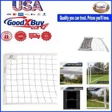 Weather-Resistant Volleyball Net 32ft x 3ft Reinforced Tapes - Durable Plasti...