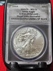 2019  American Silver Eagle ASE Dollar SHOPCSNTV ANACS MS 70 #0861 OF 4125#T3067